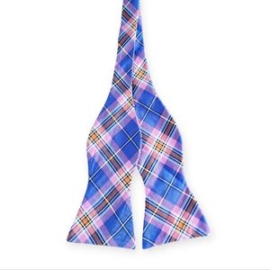 Daniel Cremieux Adjustable Bow Tie Pink Blue